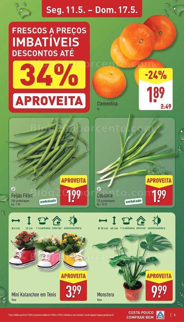 Antevisão Folheto ALDI Promoções de 11 a 17 maio